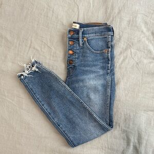 Madewell High Rise Skinny Jeans (10” high rise)